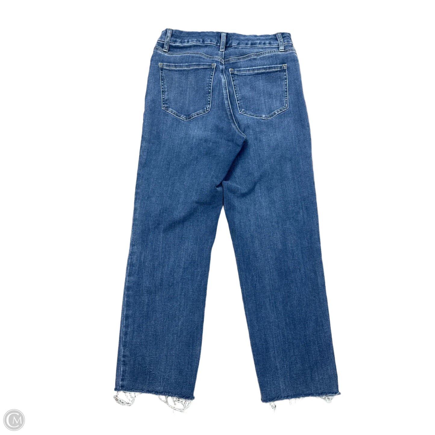 Jeans Straight By Express In Blue Denim, Size: M