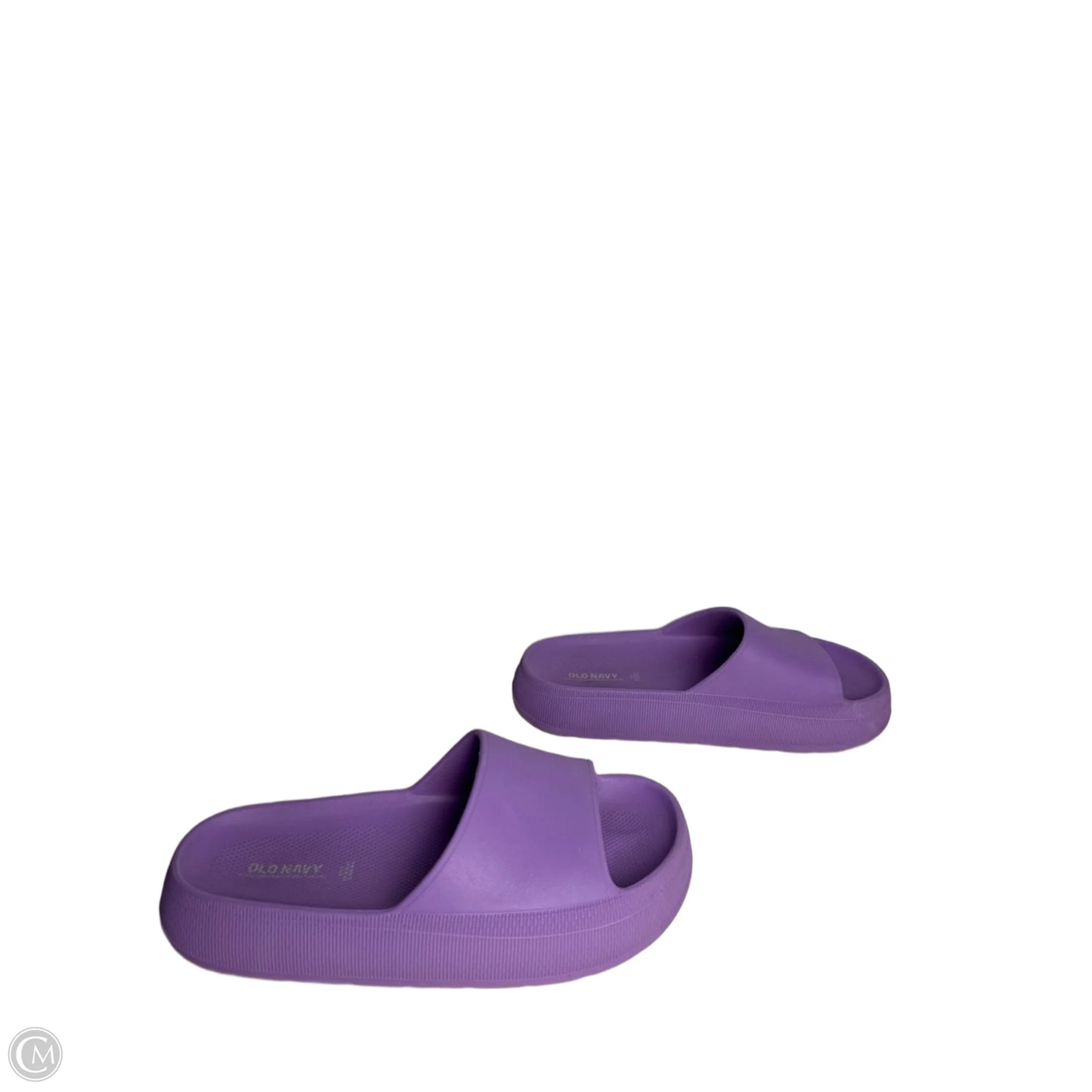 Sandals Flip Flops By Old Navy In Purple, Size: 9