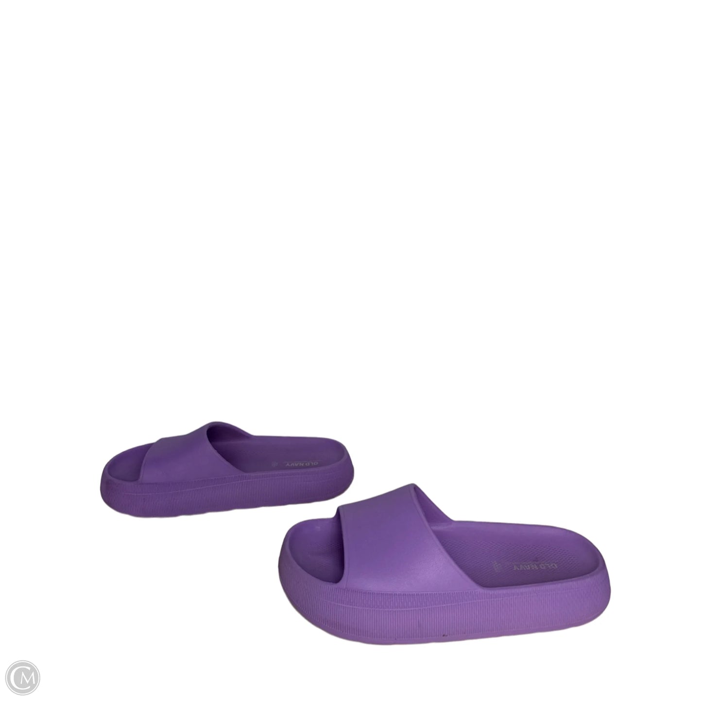 Sandals Flip Flops By Old Navy In Purple, Size: 9