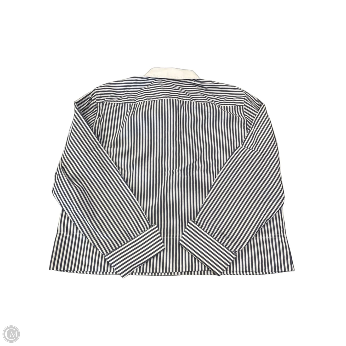 Top Long Sleeve By J. Crew In Striped Pattern, Size: L