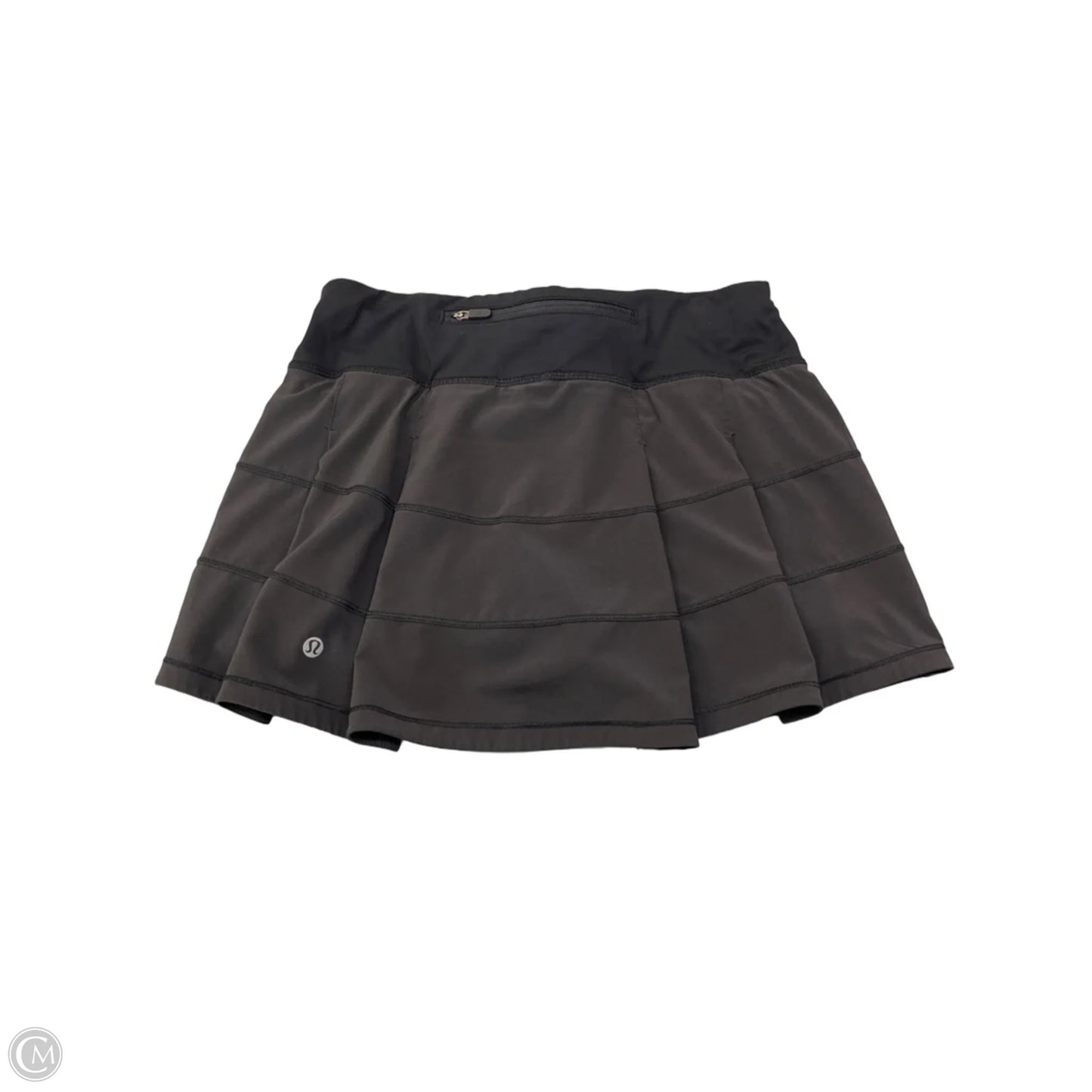 Athletic Skort By Lululemon In Black, Size: S