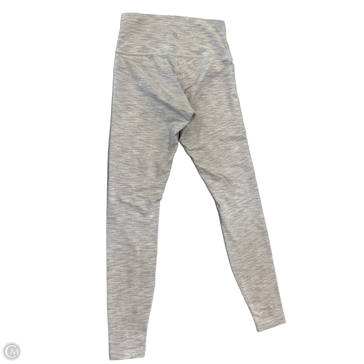 Athletic Leggings By Lululemon In Grey, Size: S