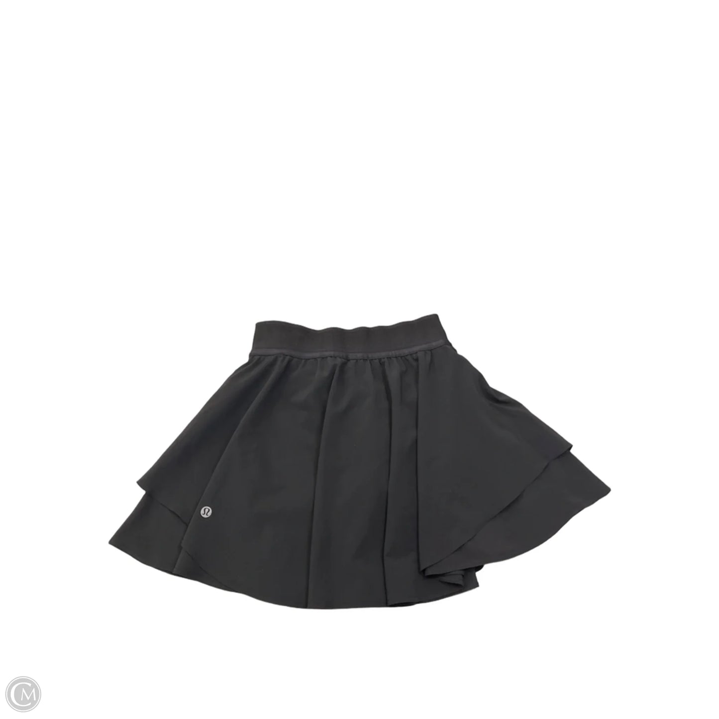 Athletic Skirt By Lululemon In Black, Size: Xs