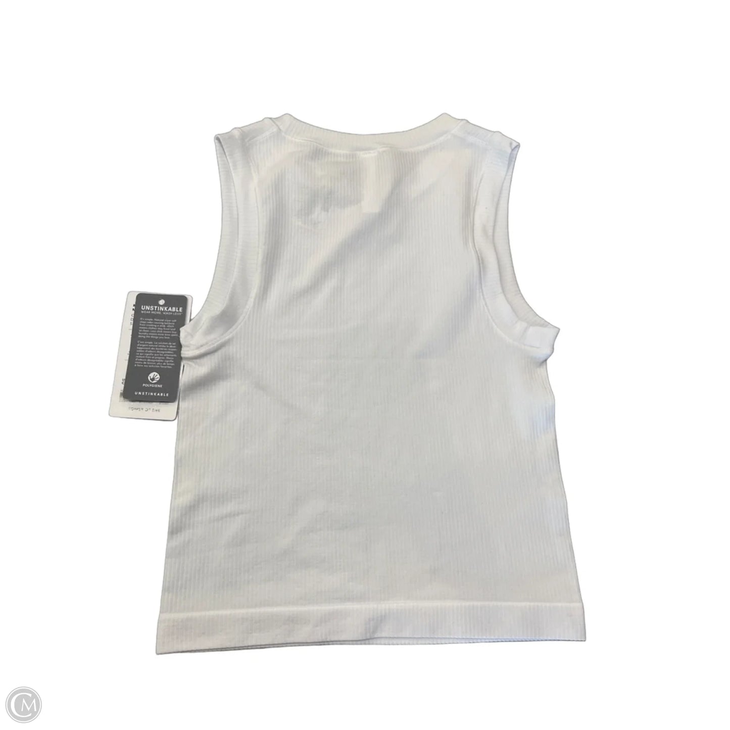 Athletic Tank Top By Athleta In White, Size: S