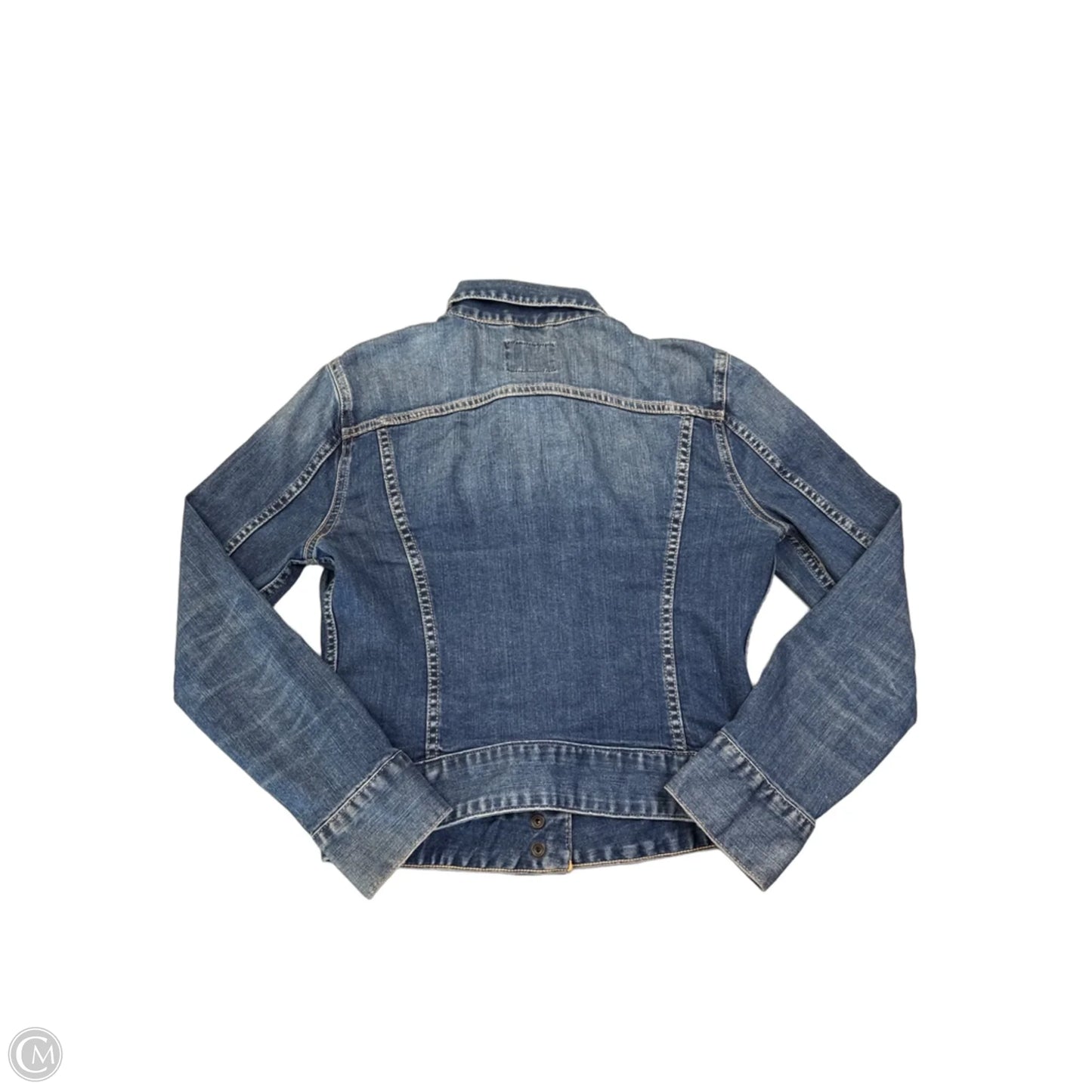 Jacket Denim By Lucky Brand In Blue Denim, Size: Xs