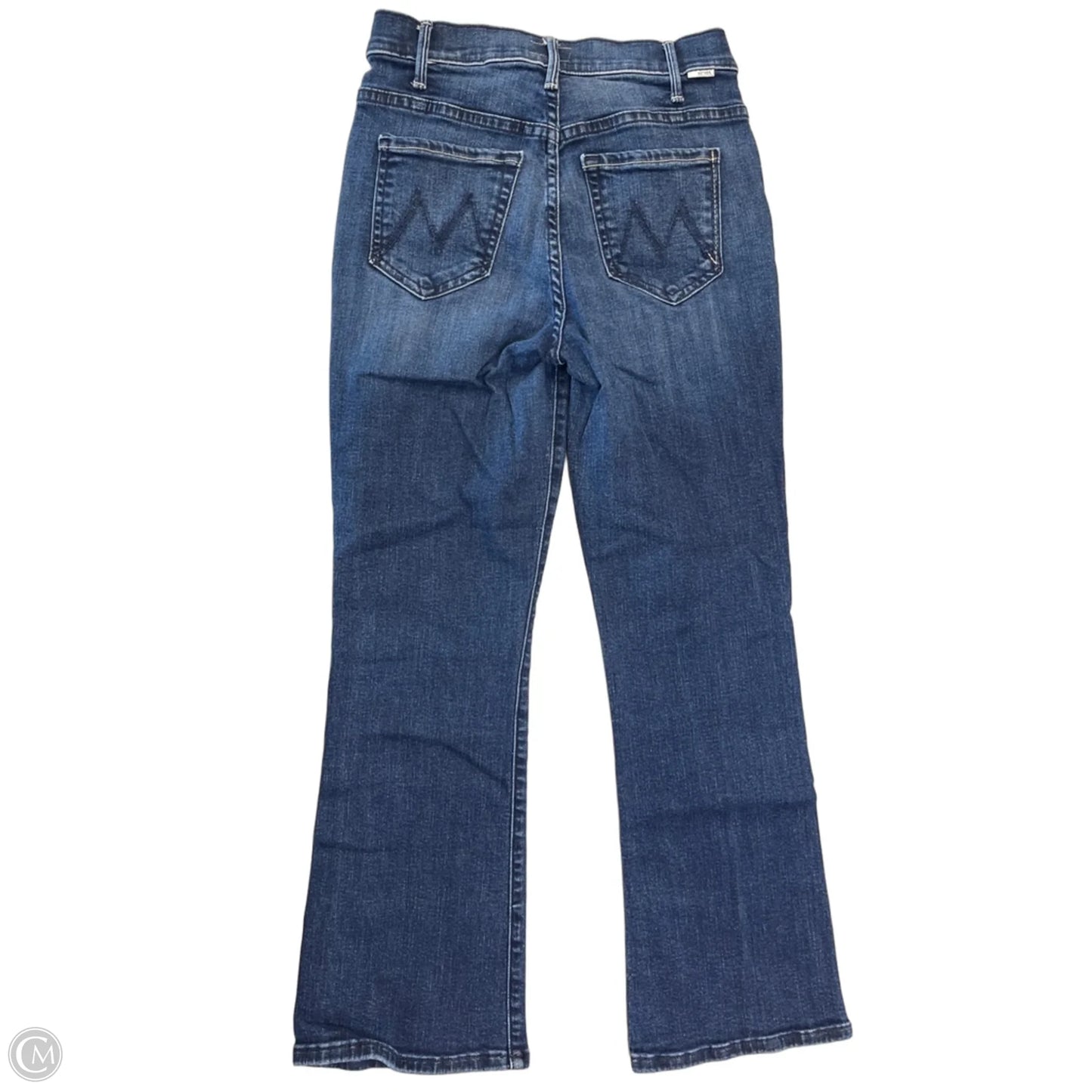 Jeans Cropped By Mother In Blue Denim, Size: 0