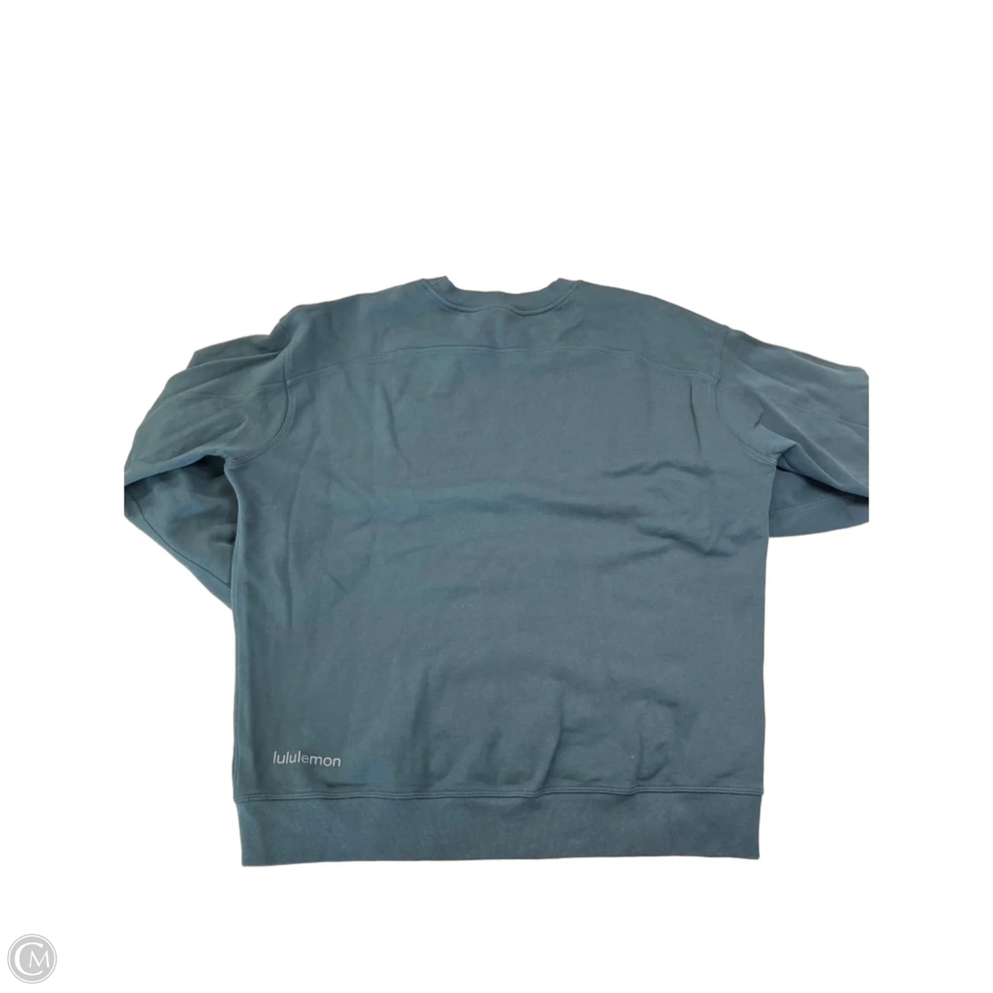 Athletic Sweatshirt Crewneck By Lululemon In Teal, Size: L