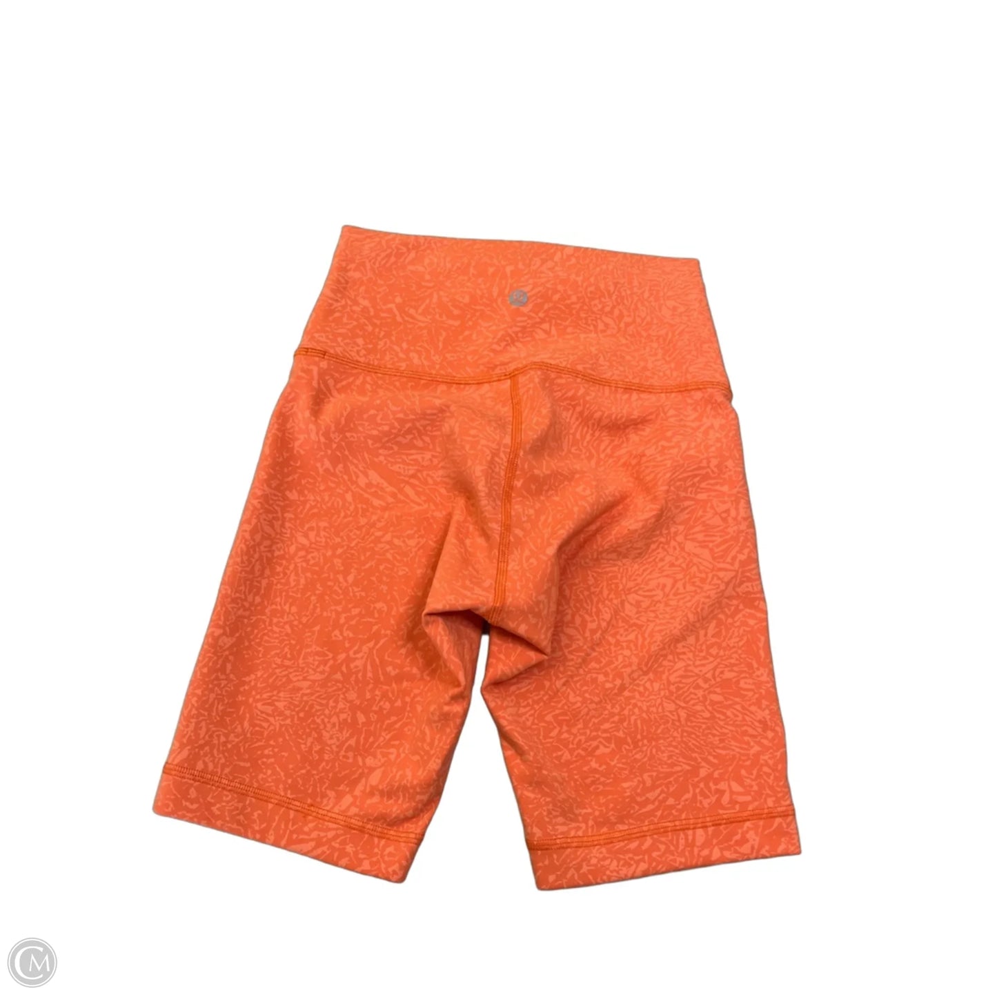 Athletic Shorts By Lululemon In Orange, Size: S