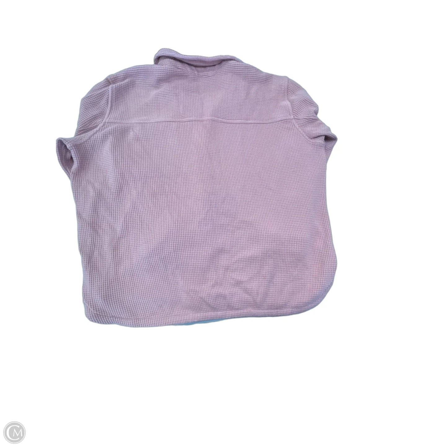 Jacket Shirt By Carhartt In Mauve, Size: L