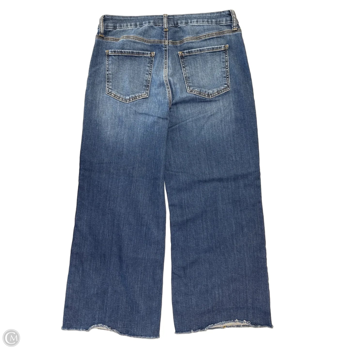 Jeans Wide Leg By Kut In Blue Denim, Size: 10