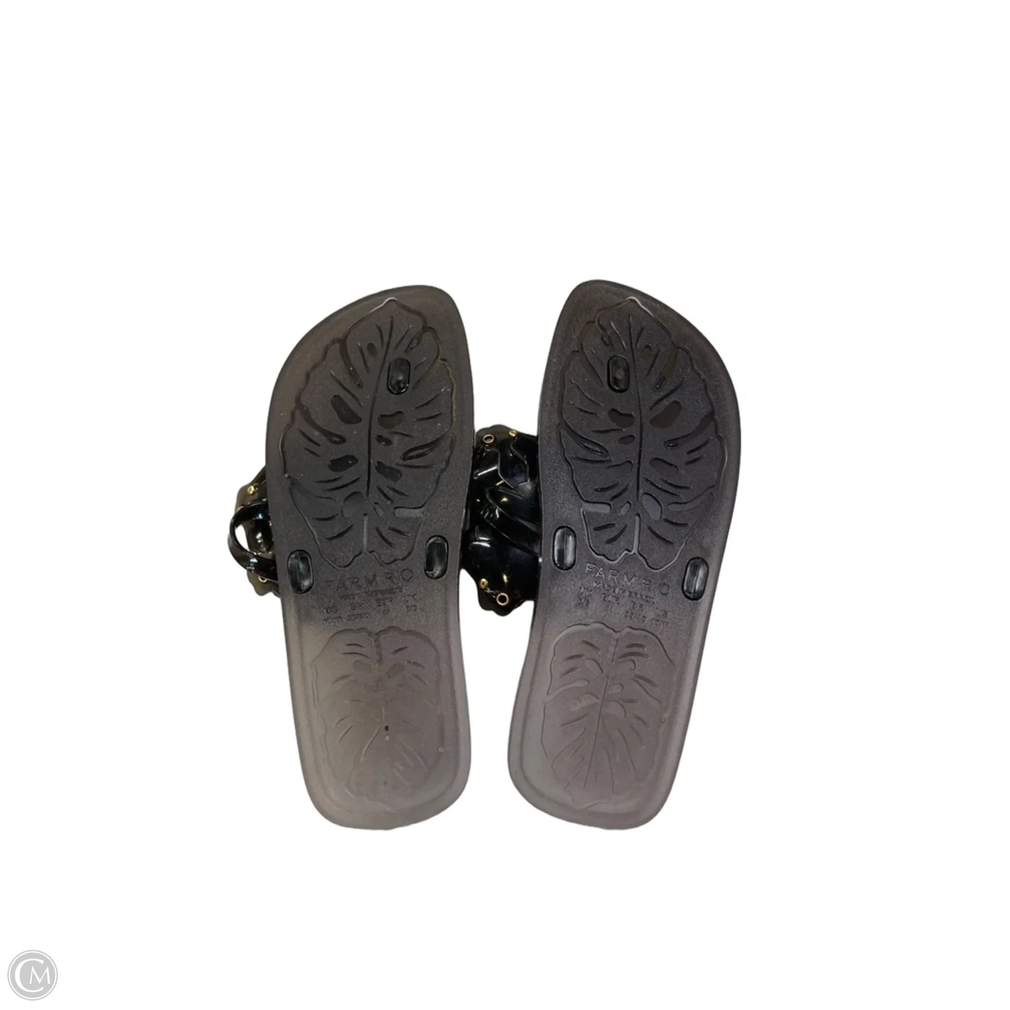Sandals Flip Flops By Farm Rio In Ombre Print, Size: 10.5