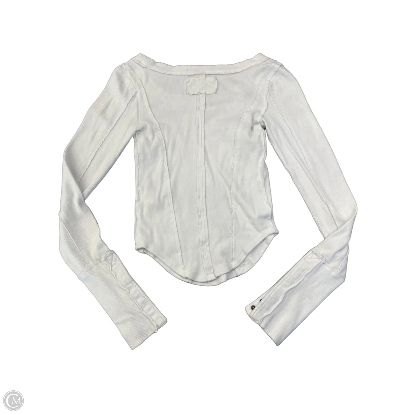 Top Long Sleeve By We The Free In White, Size: Xs