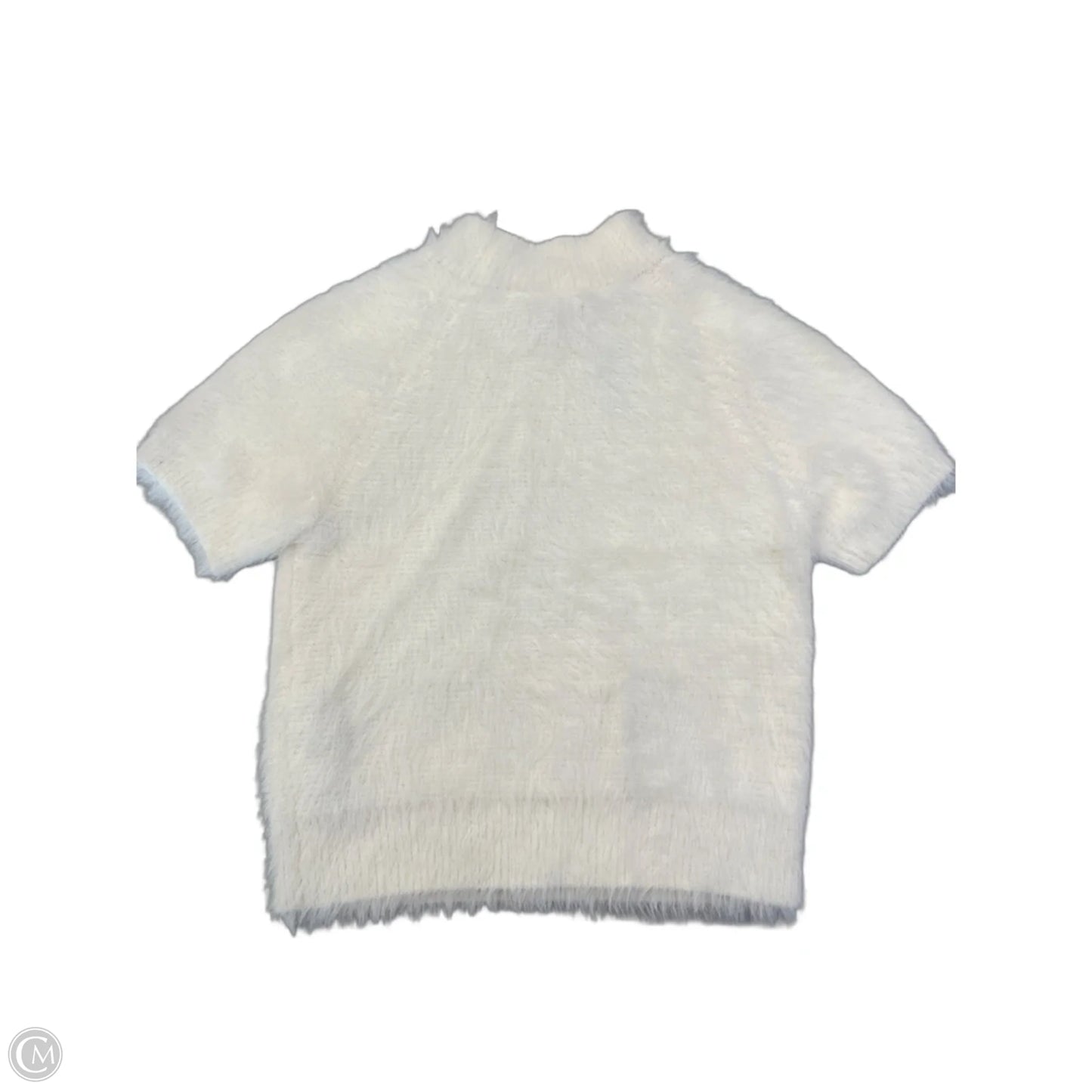 Sweater Short Sleeve By Pilcro In Ivory, Size: Xxs