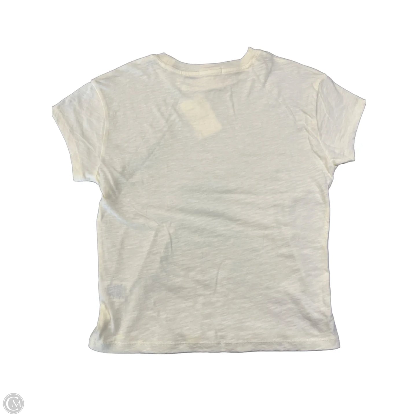 Top Short Sleeve Basic By Z Supply In Yellow, Size: Xs