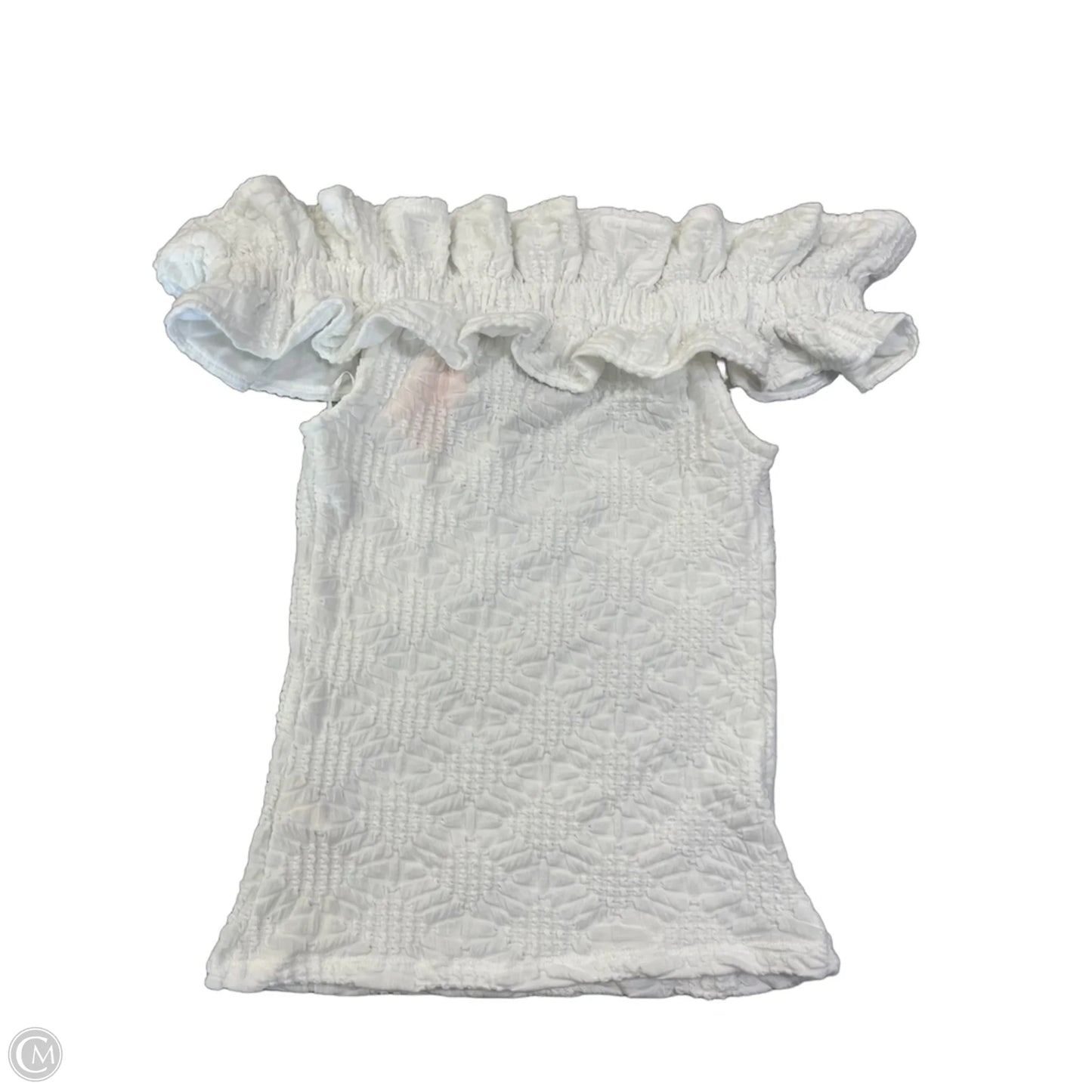 Top Sleeveless By Maeve In White, Size: Xs