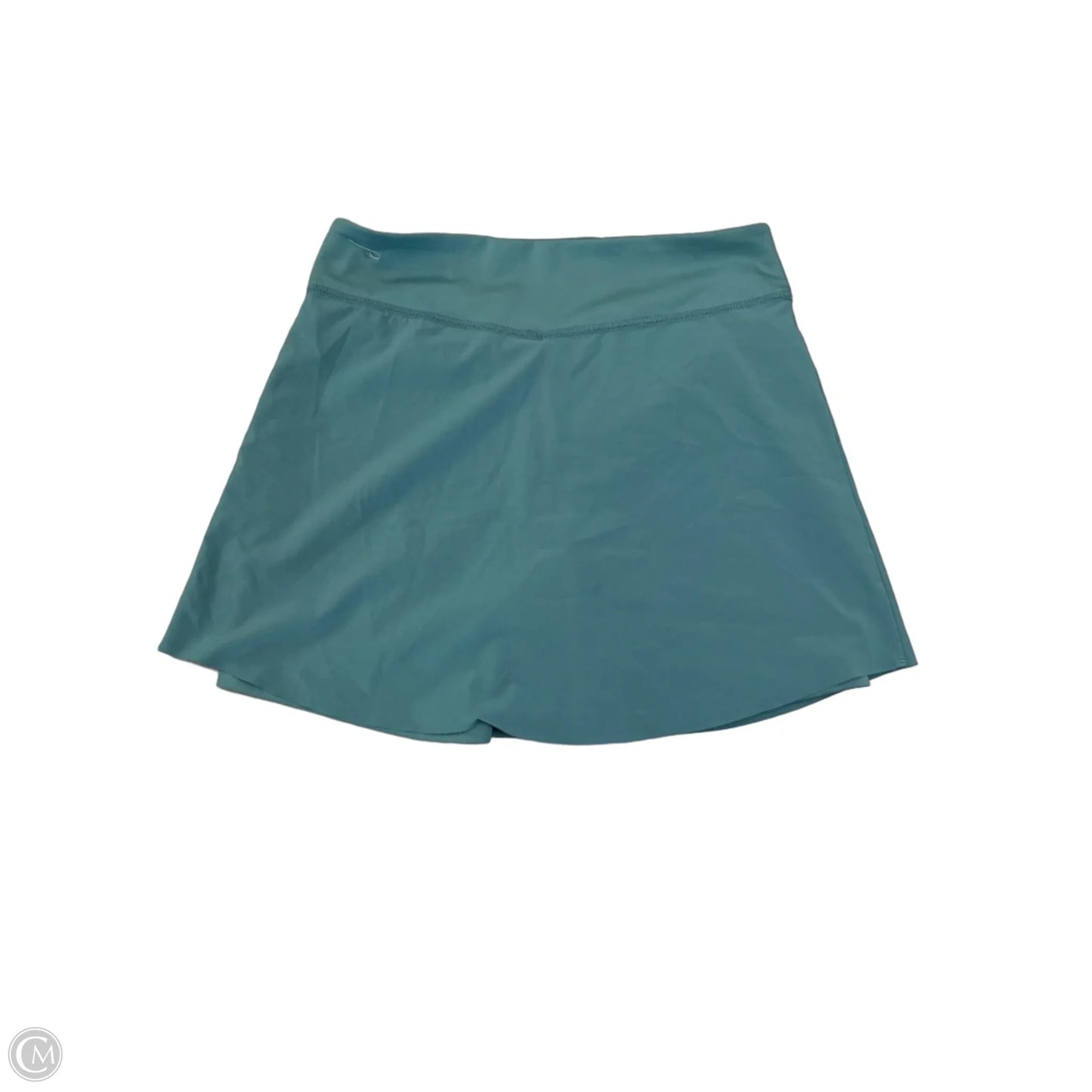 Athletic Skort By Nike Apparel In Teal, Size: Xl