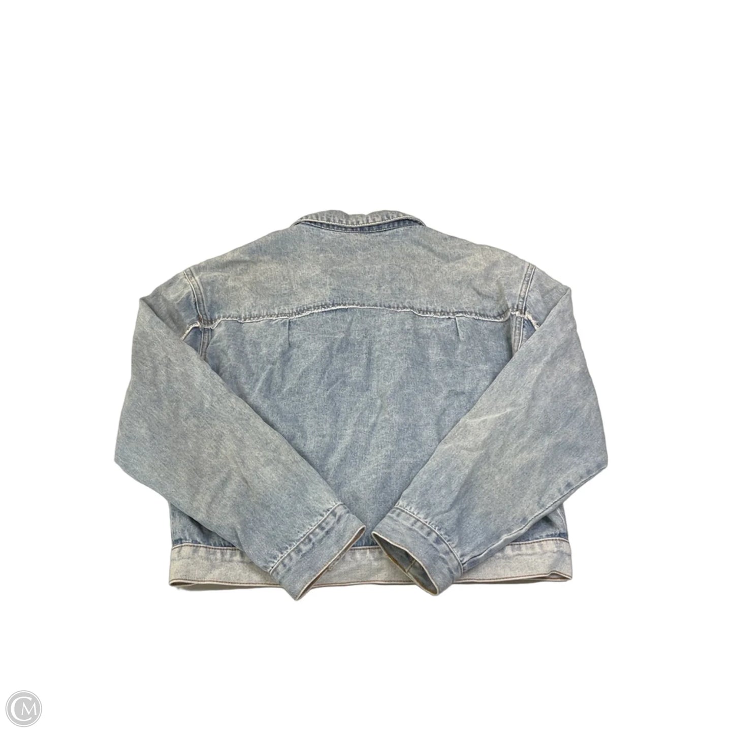 Jacket Denim By Baevely In Blue Denim, Size: S