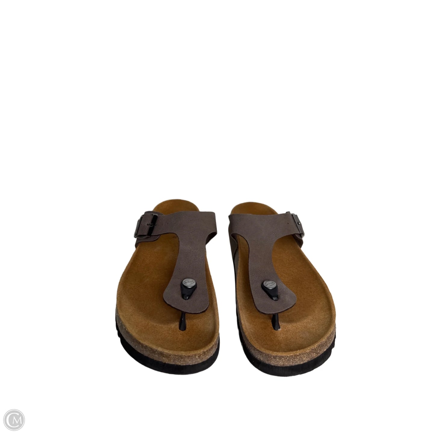 Shoes Flats By Scholl In Brown, Size: 10