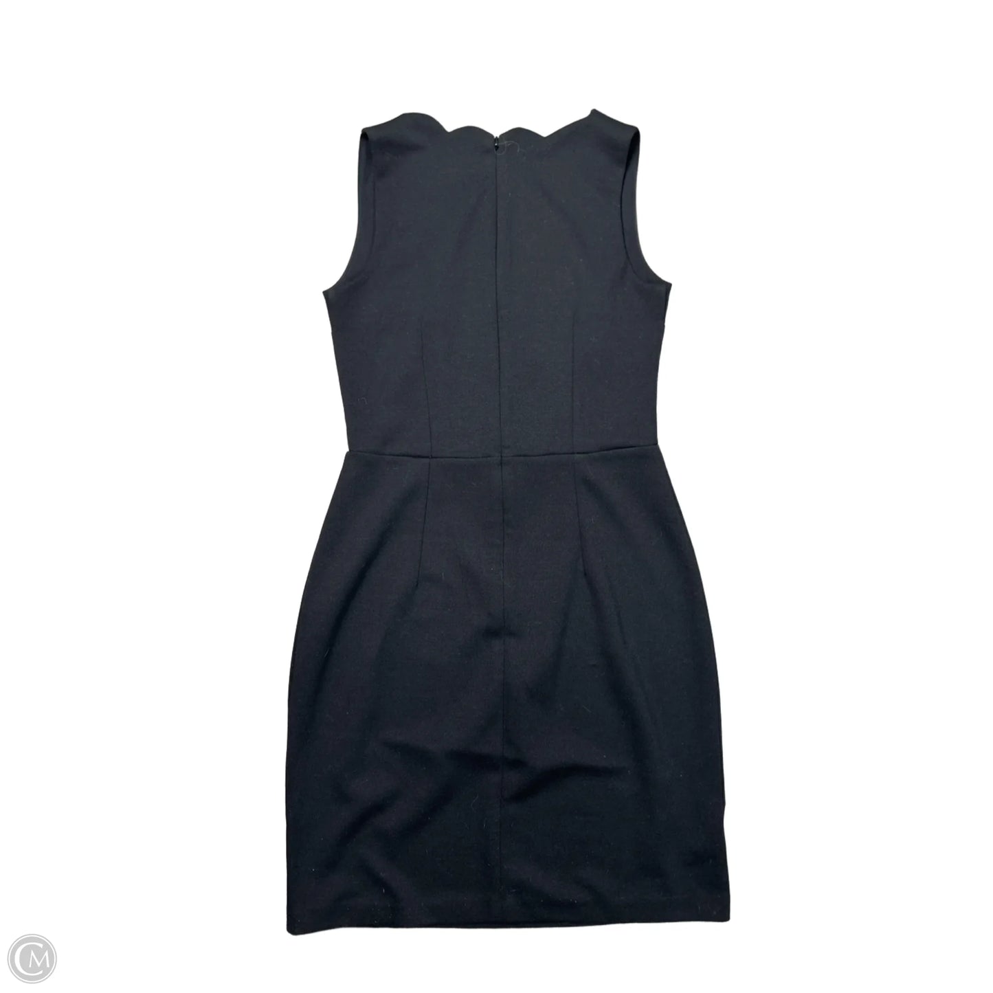 Dress Casual Midi By Loft In Black, Size: S