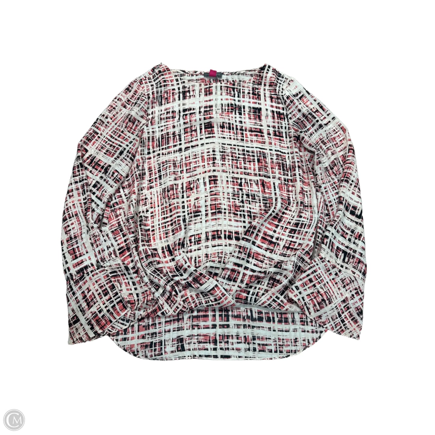 Top Long Sleeve Basic By Vince Camuto In Pink, Size: S