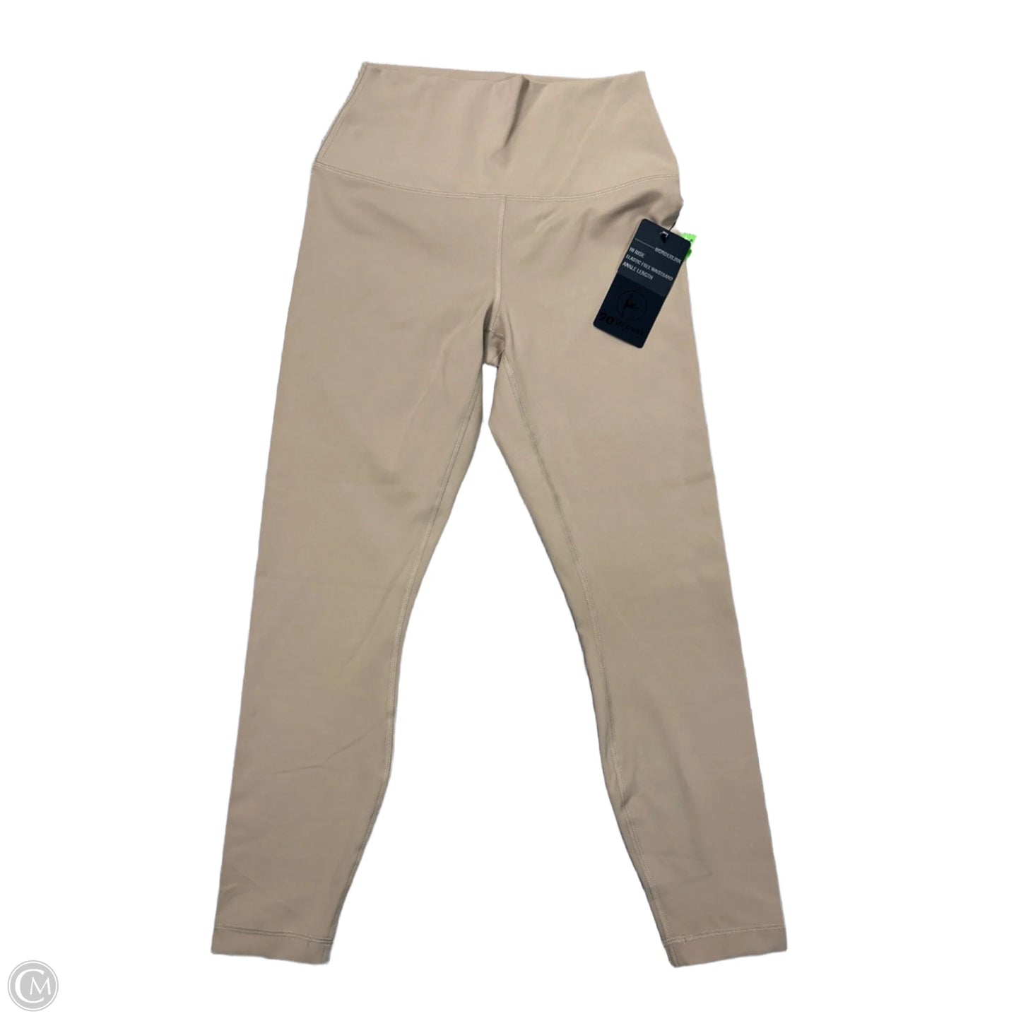 Athletic Leggings By 90 Degrees By Reflex In Beige, Size: M
