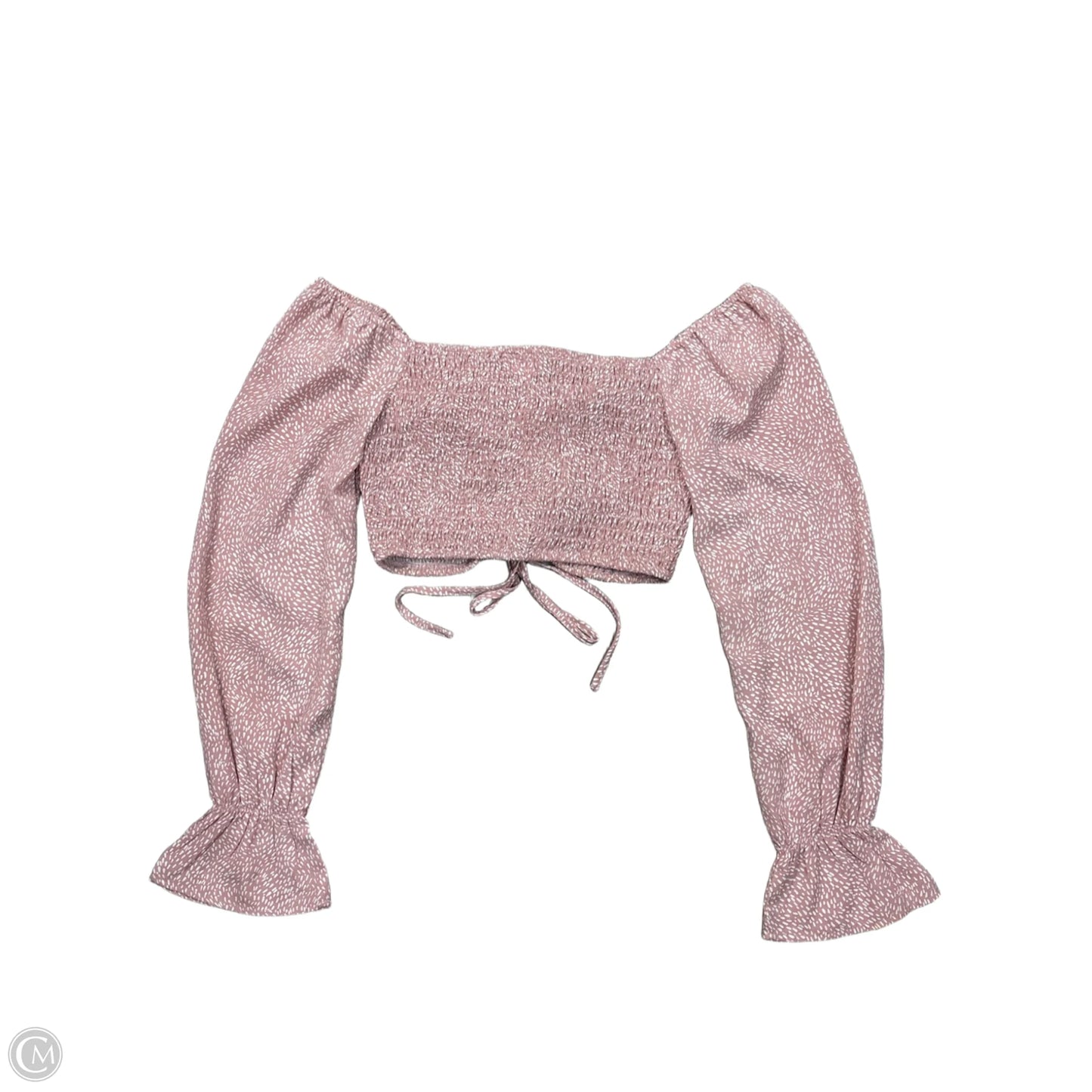 Top 3/4 Sleeve Basic By Le Lis In Pink, Size: S