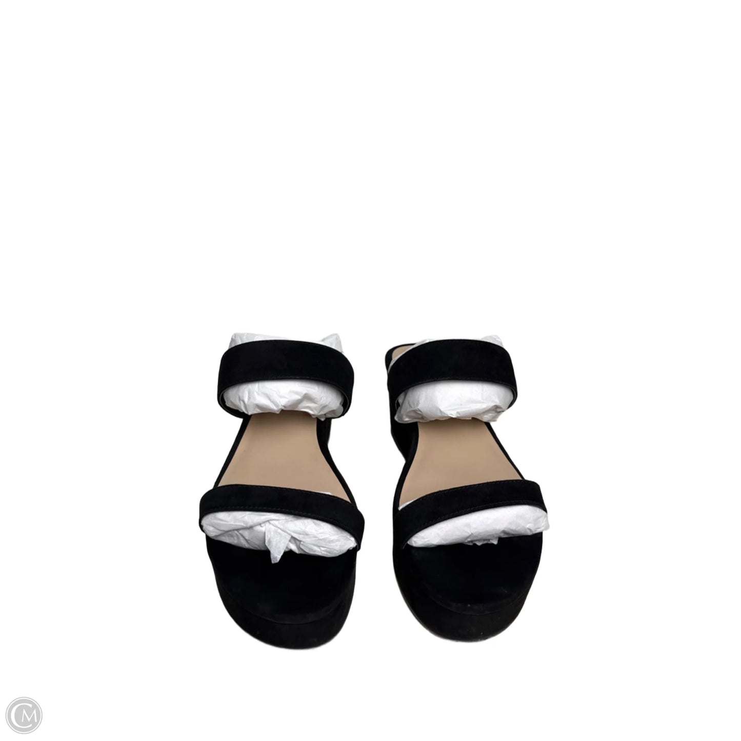 Sandals Designer By Stuart Weitzman In Black, Size: 9