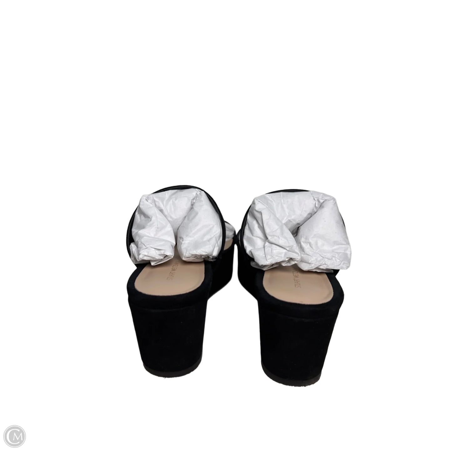 Sandals Designer By Stuart Weitzman In Black, Size: 9