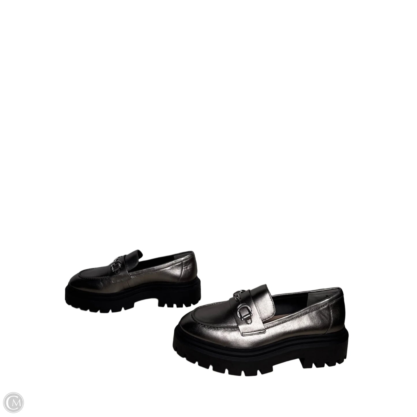Shoes Designer By Stuart Weitzman In Silver, Size: 8.5