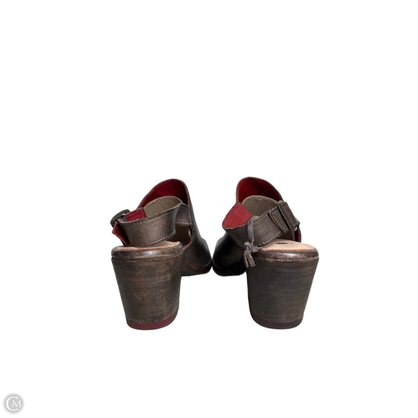 Sandals Heels Block By Bed Stu Size: 8
