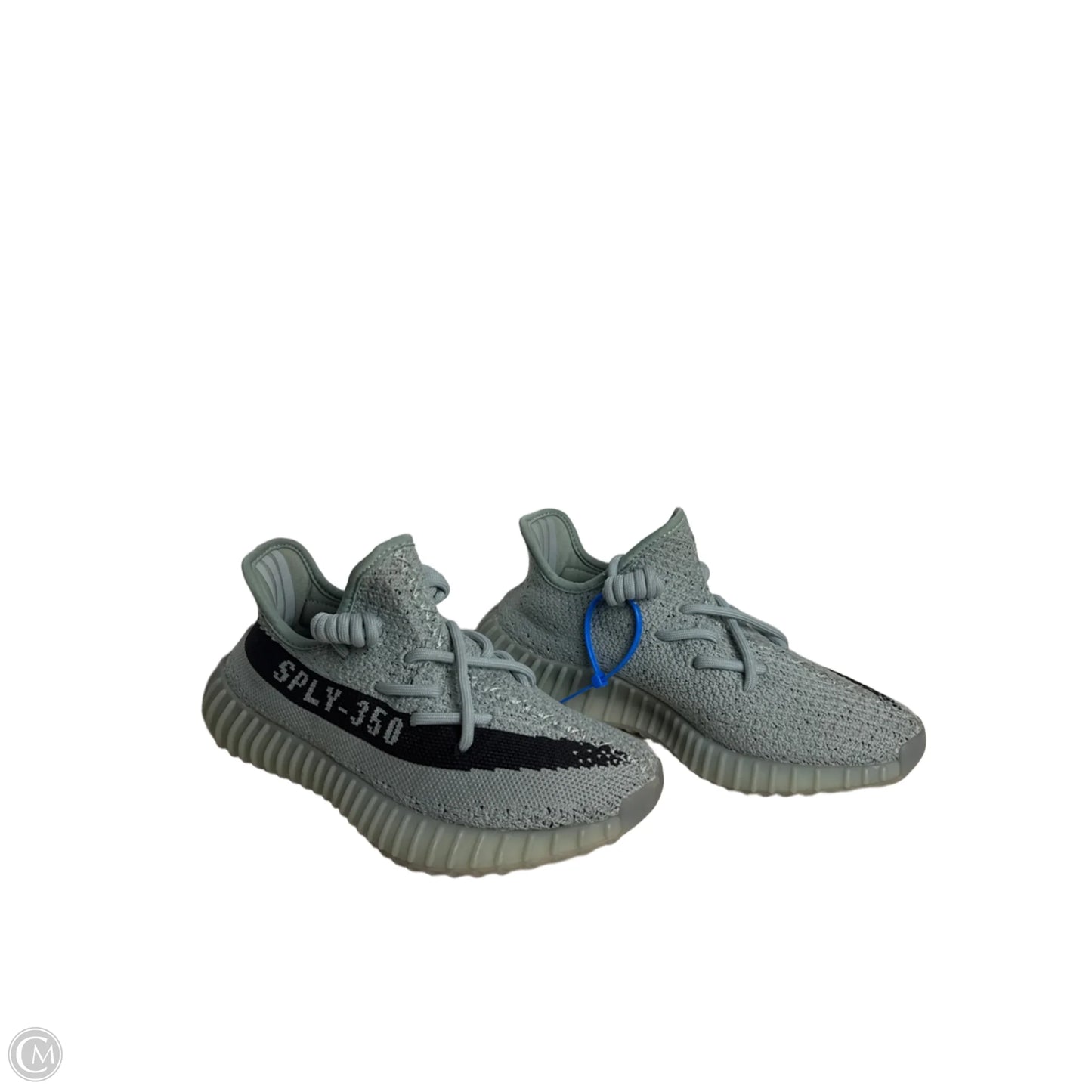 Shoes Luxury Designer By Yeezy In Green, Size: 6