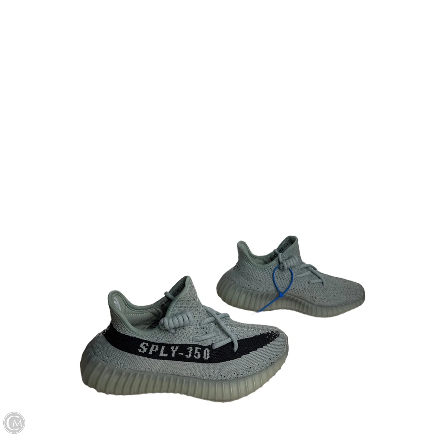 Shoes Luxury Designer By Yeezy In Green, Size: 6