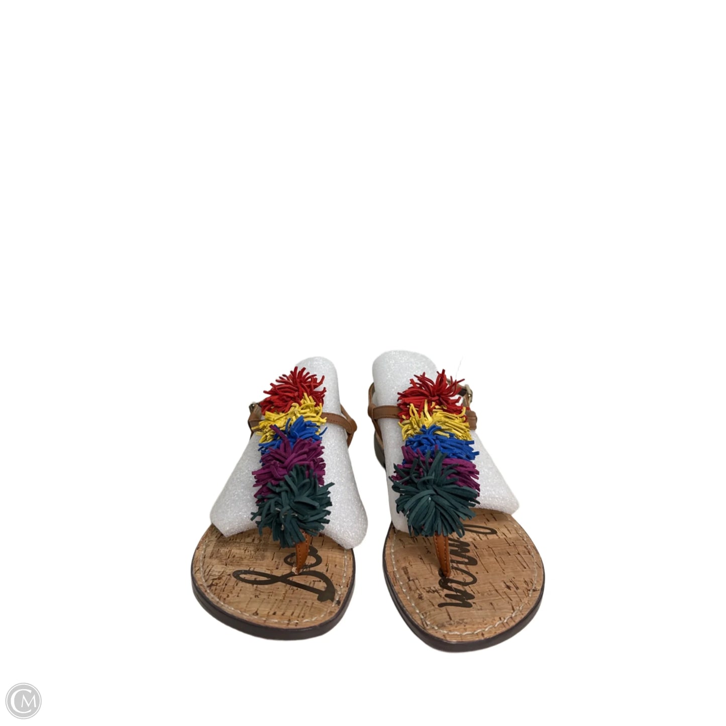 Sandals Flats By Sam Edelman In Multi-colored, Size: 8.5