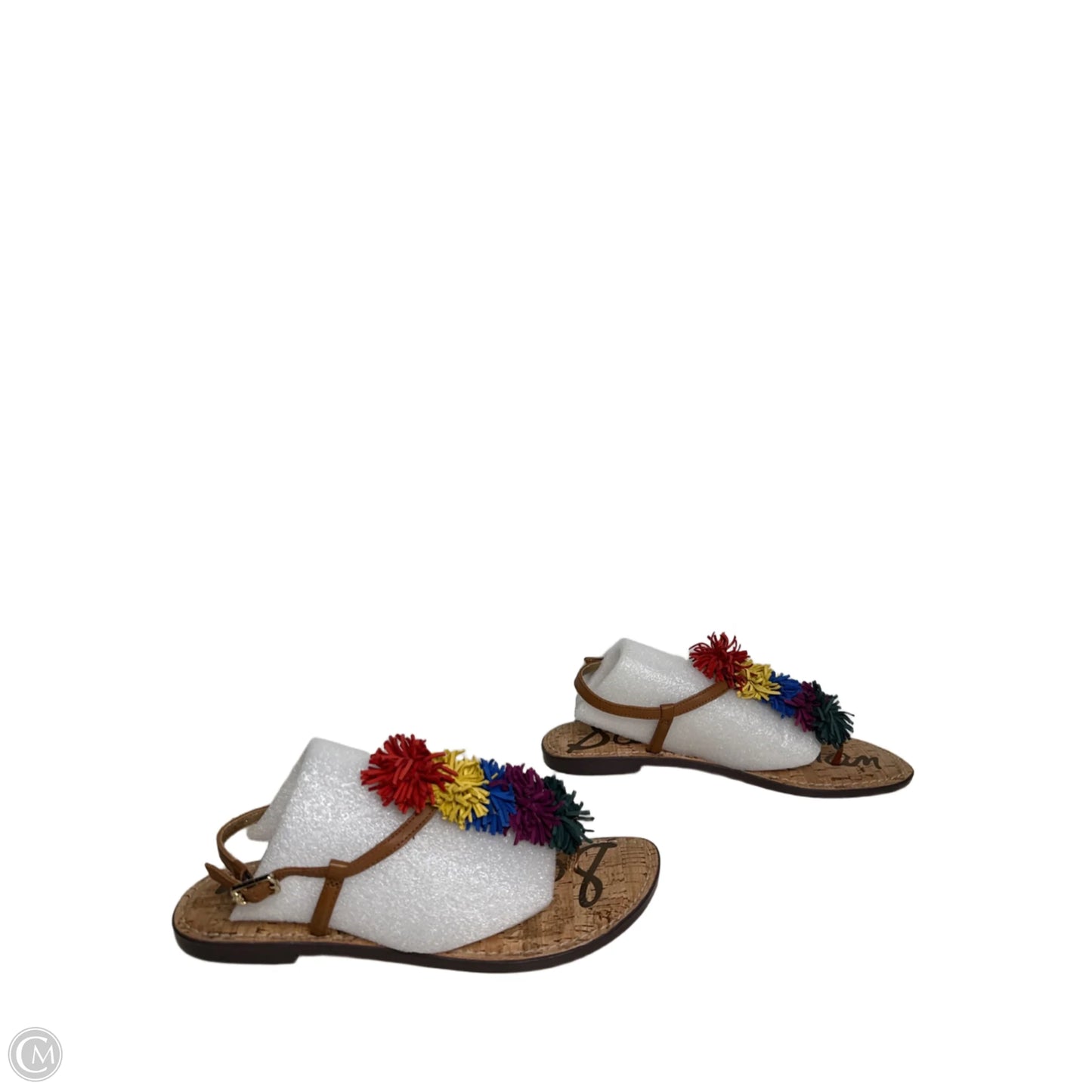 Sandals Flats By Sam Edelman In Multi-colored, Size: 8.5