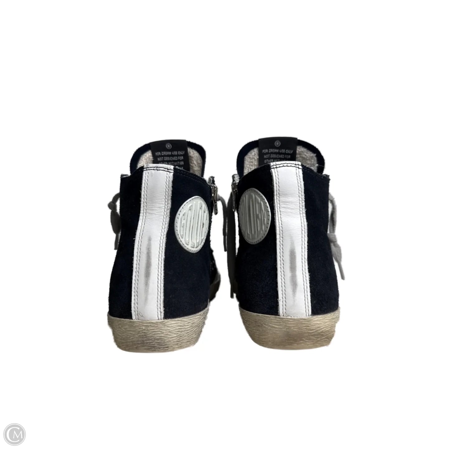 Shoes Luxury Designer By Golden Goose In Black, Size: 8