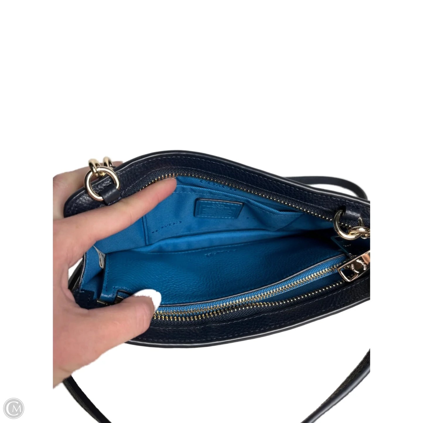 Crossbody Designer By Coach, Size: Small