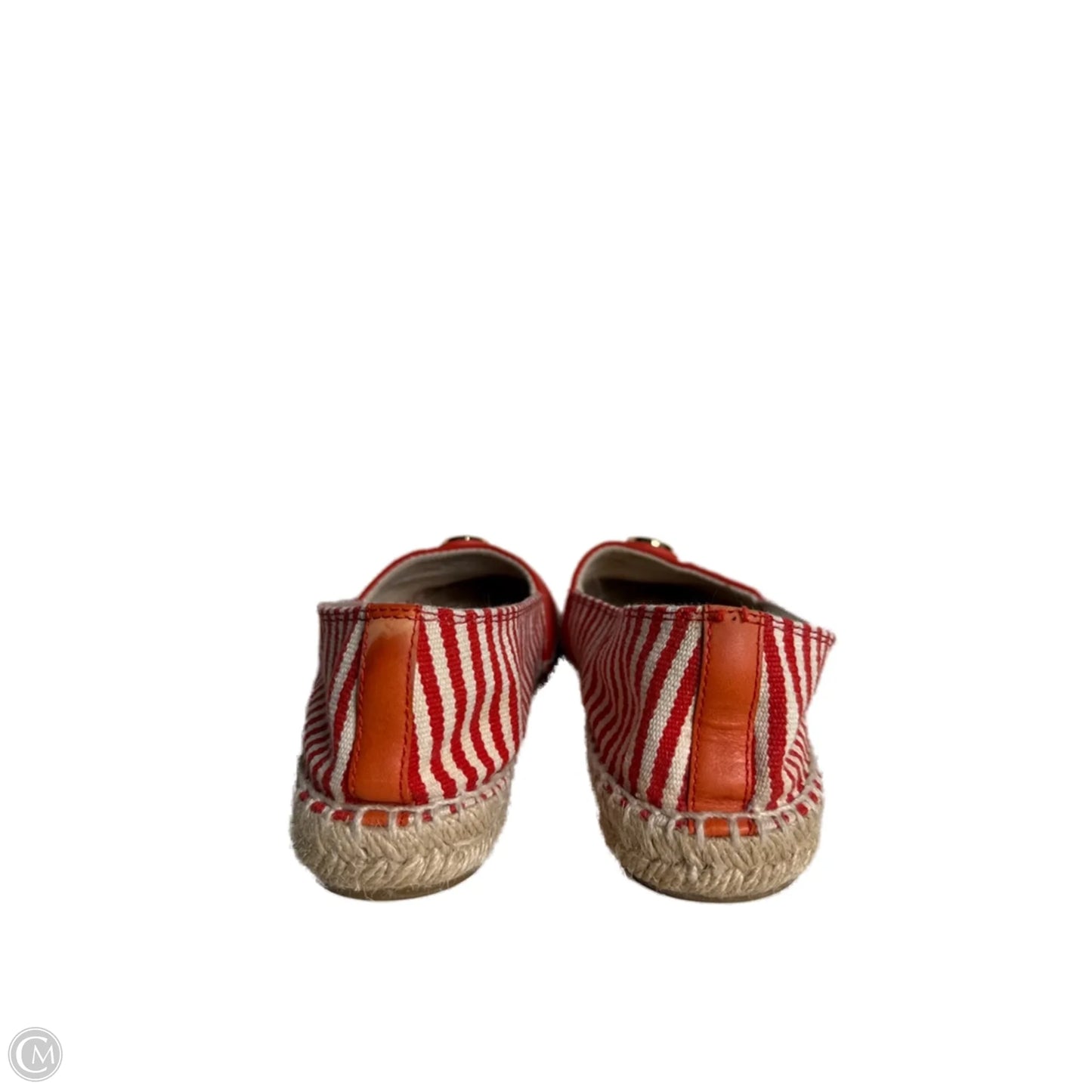 Shoes Designer By Tory Burch In Red & White, Size: 10