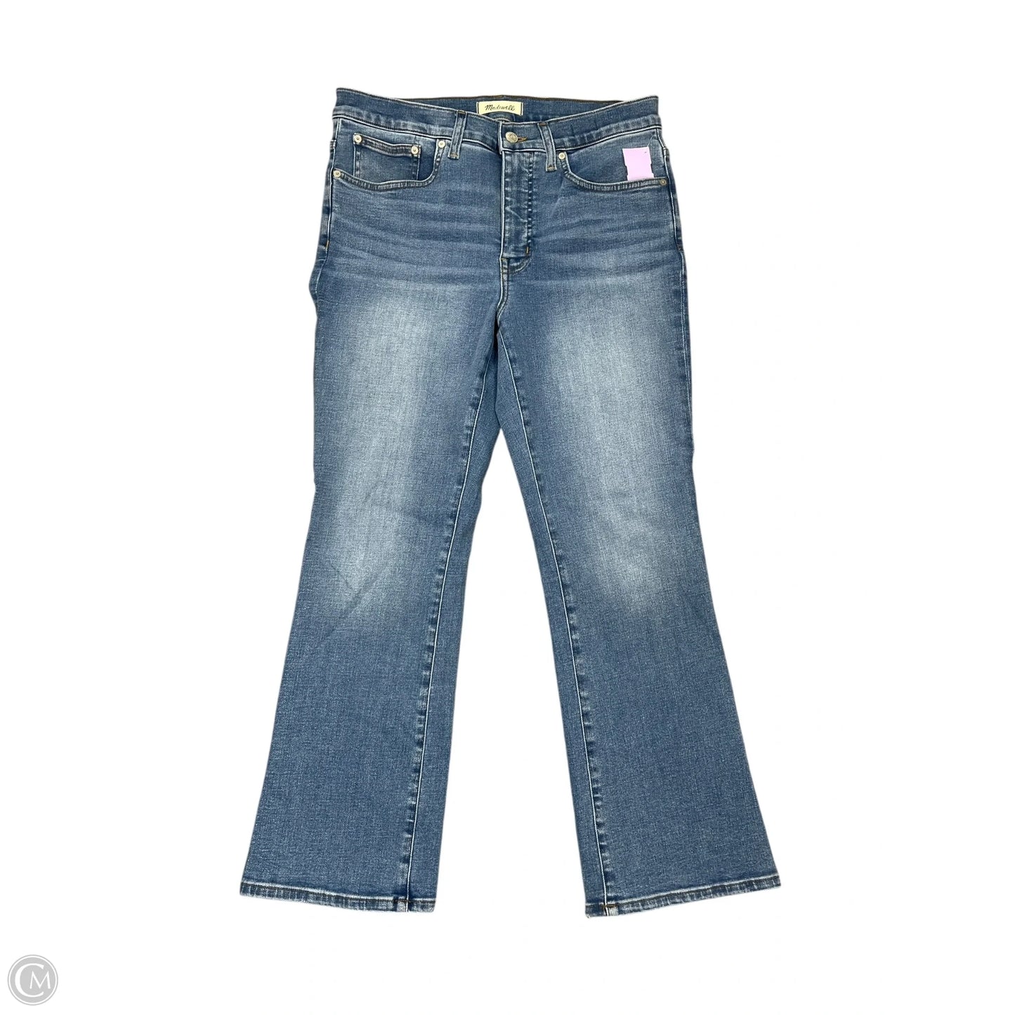 Jeans Boot Cut By Madewell In Blue Denim, Size: 10