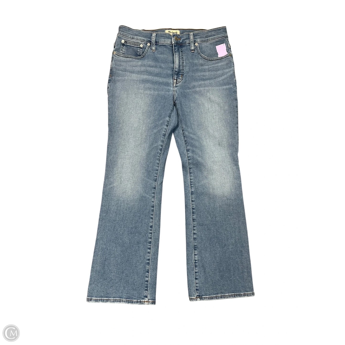 Jeans Boot Cut By Madewell In Blue Denim, Size: 10