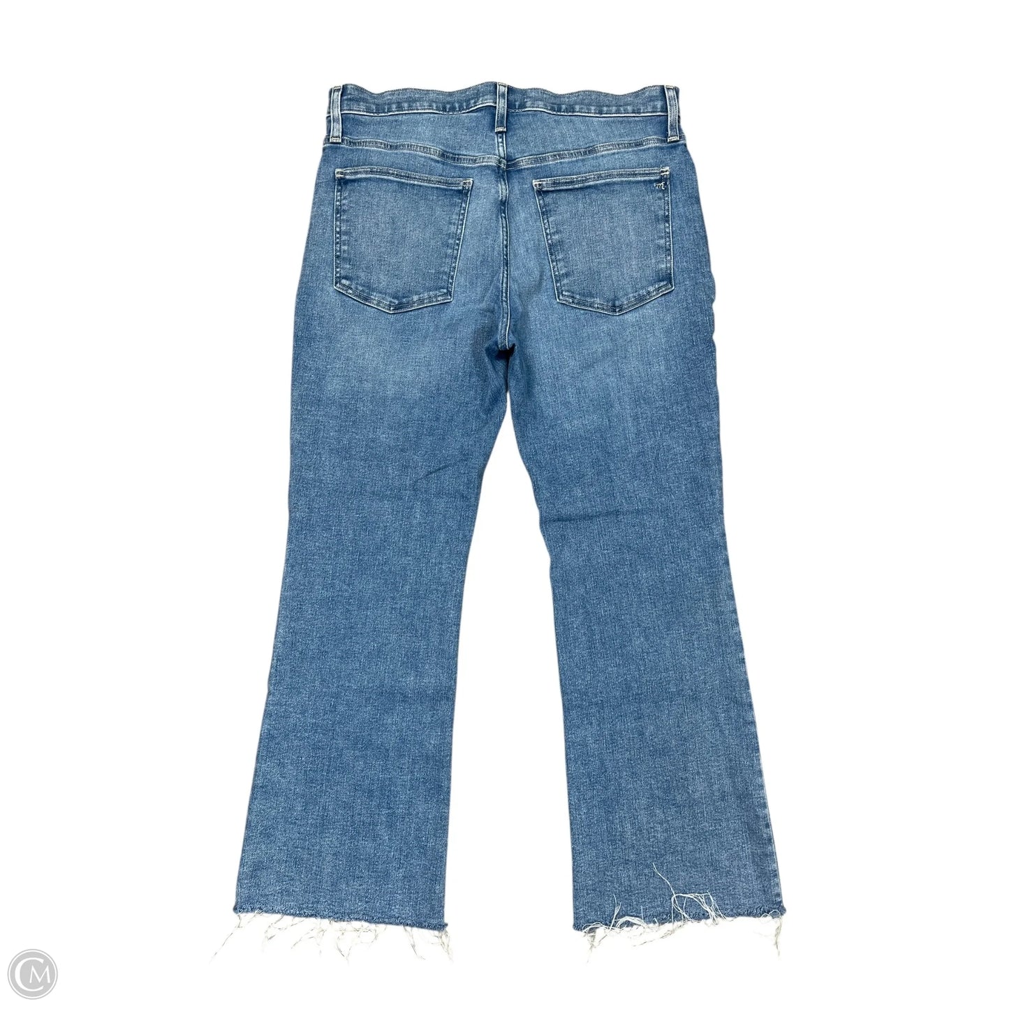 Jeans Boot Cut By Madewell In Blue Denim, Size: 12
