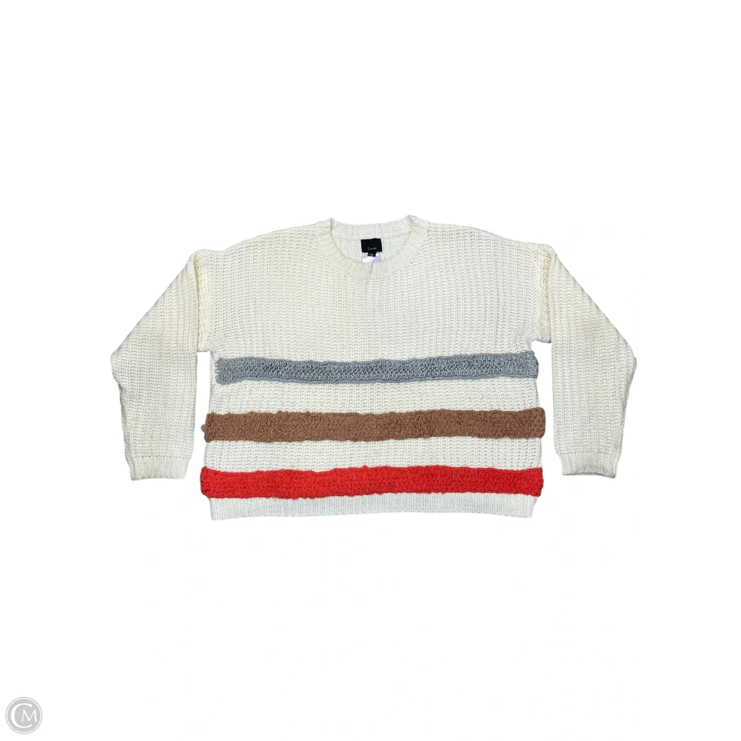 Sweater By Lumiere In Cream, Size: L