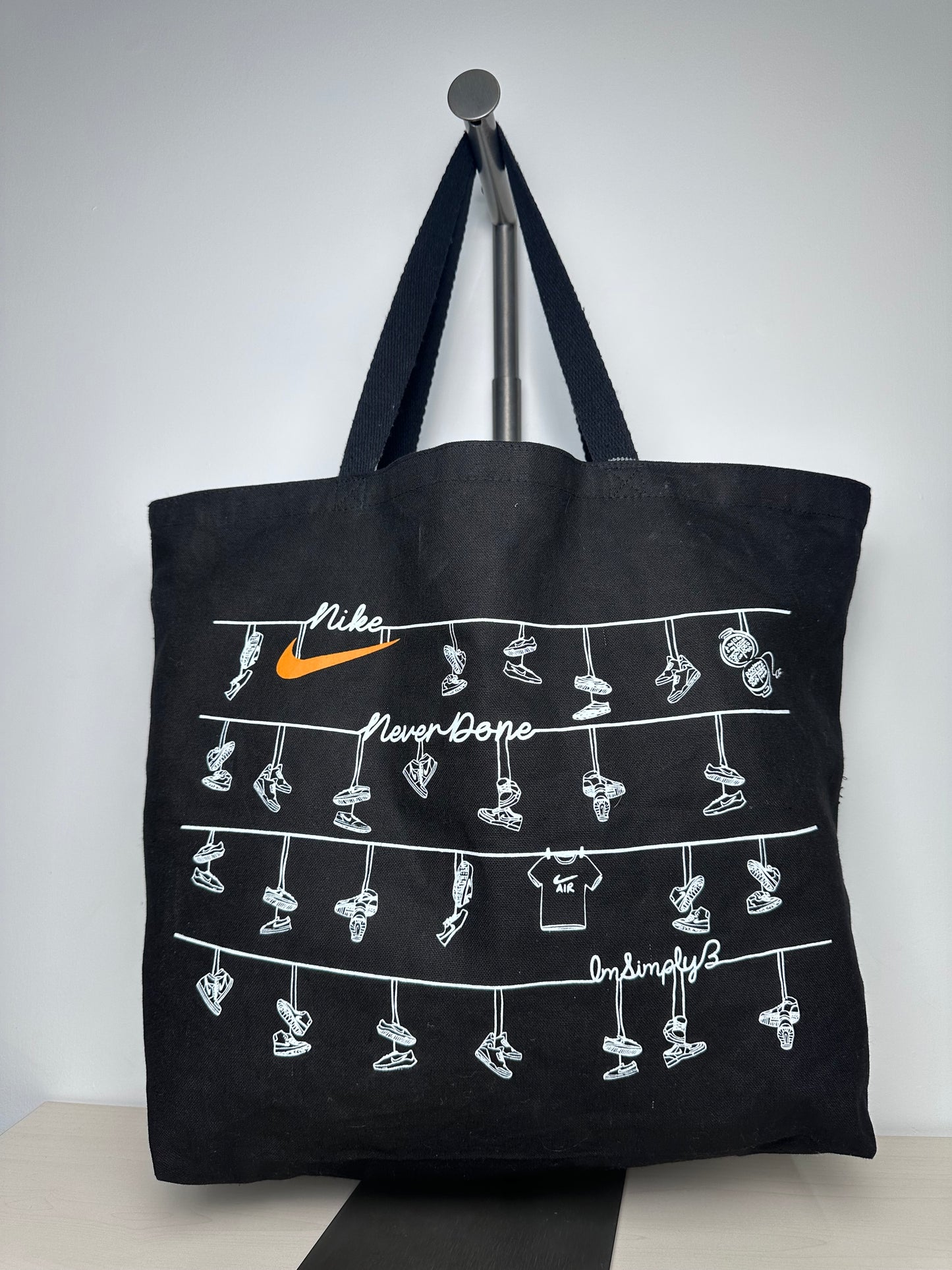 Handbag By Nike Apparel, Size: Medium