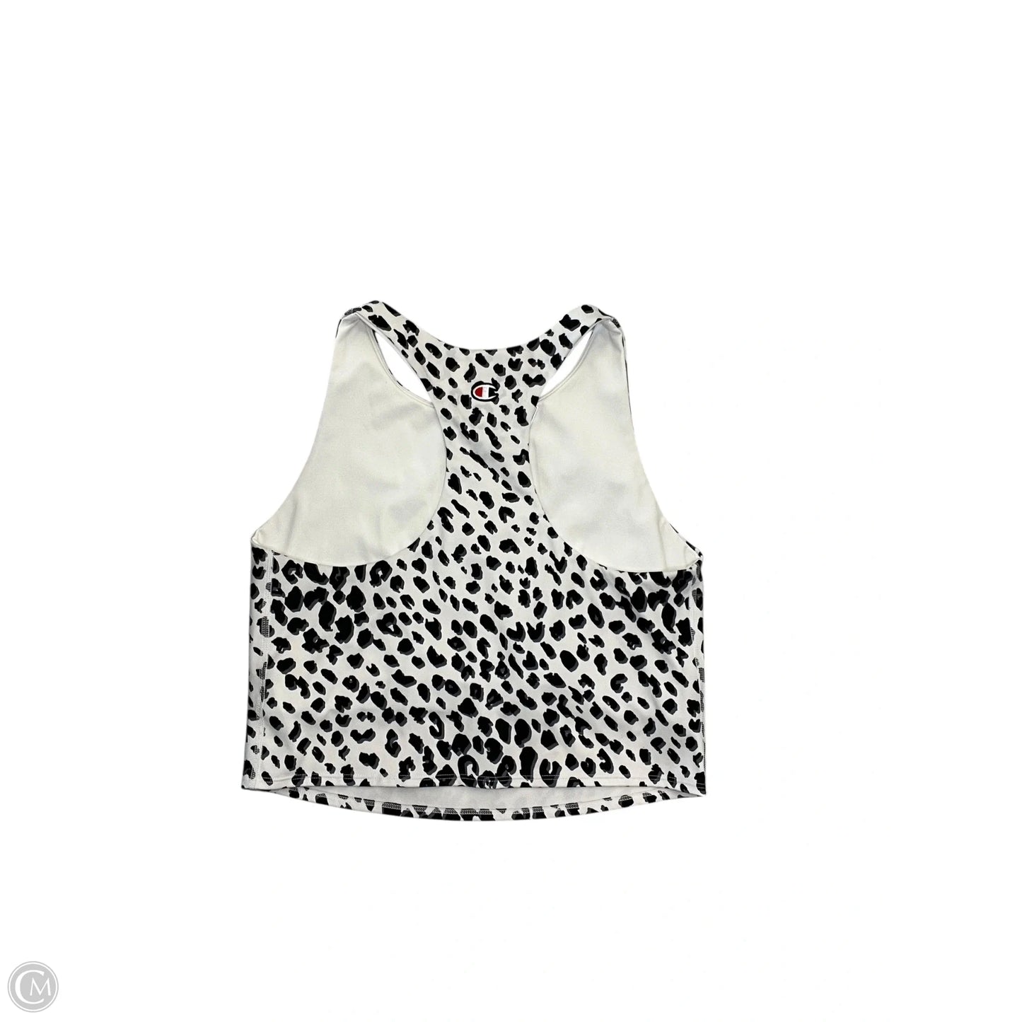Athletic Tank Top By Champion In Animal Print, Size: L