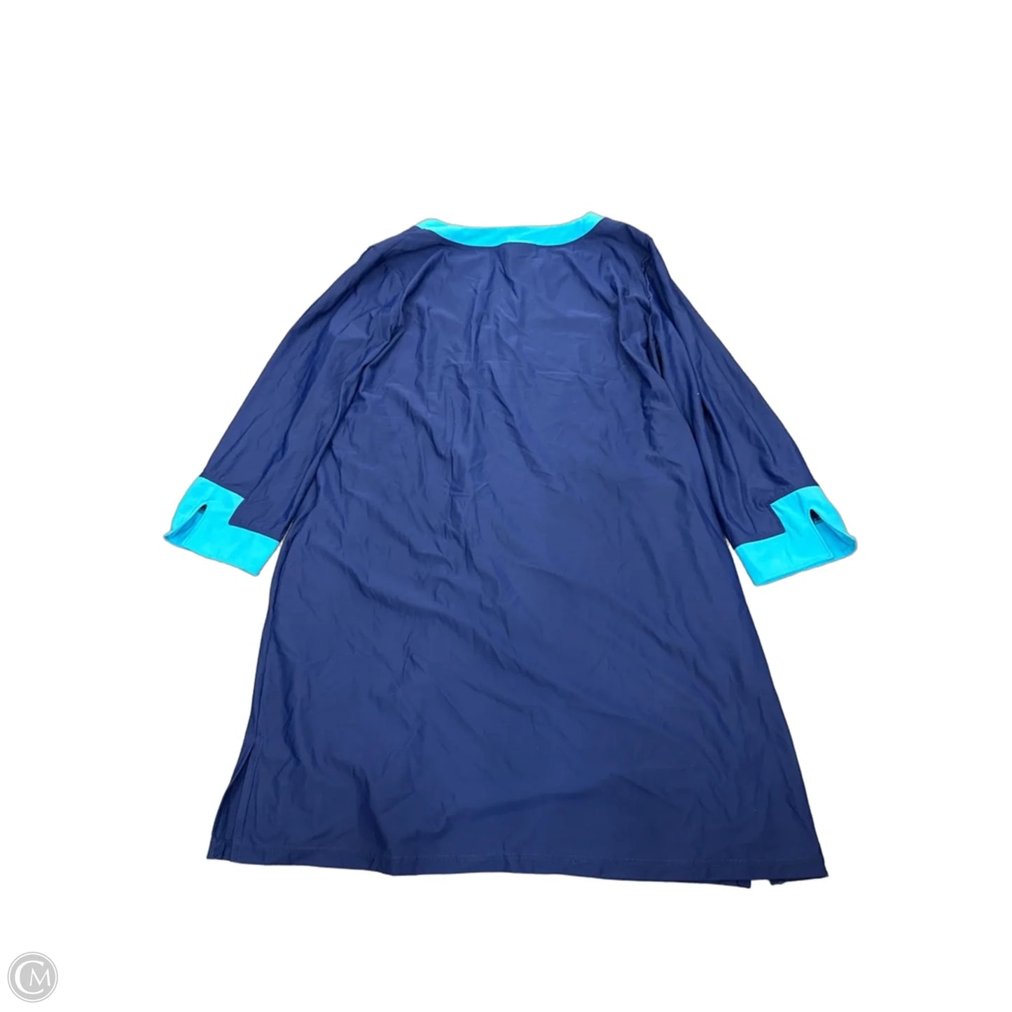 Swimwear Cover-up By Talbots In Navy, Size: Xl