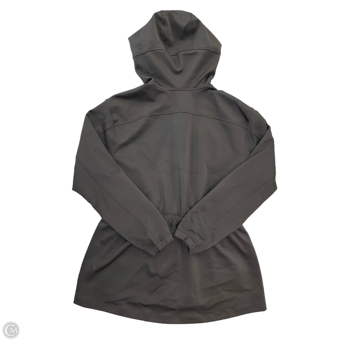 Athletic Jacket By Lululemon In Black, Size: L