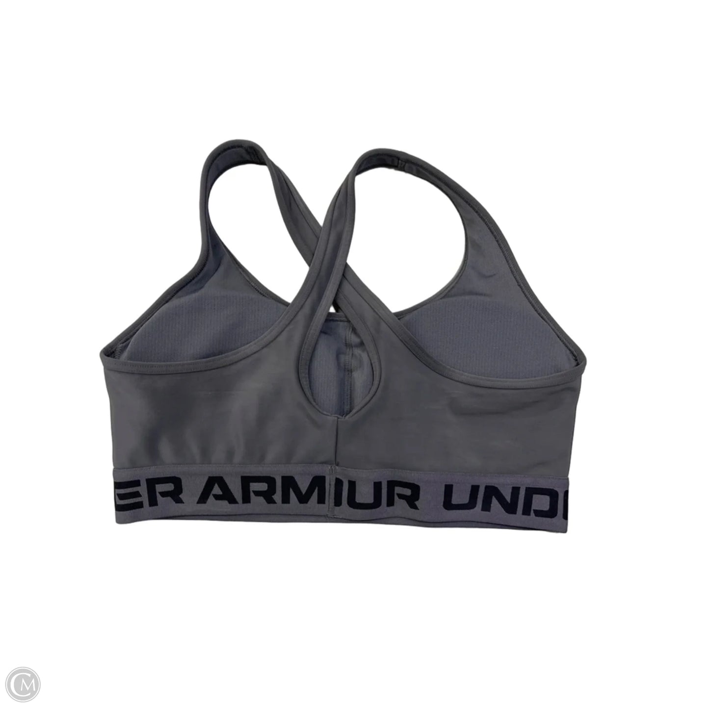 Athletic Bra By Under Armour In Grey, Size: M