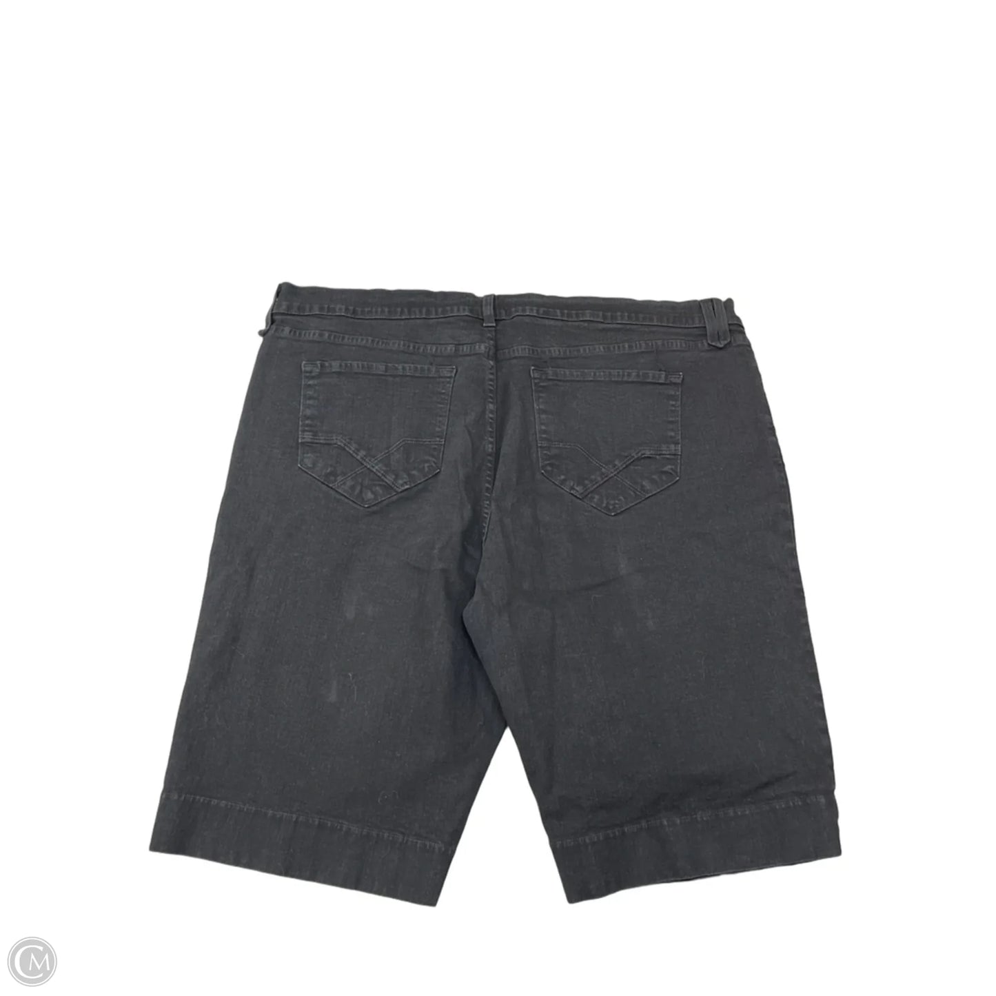 Shorts By Not Your Daughters Jeans In Black Denim, Size: 3x