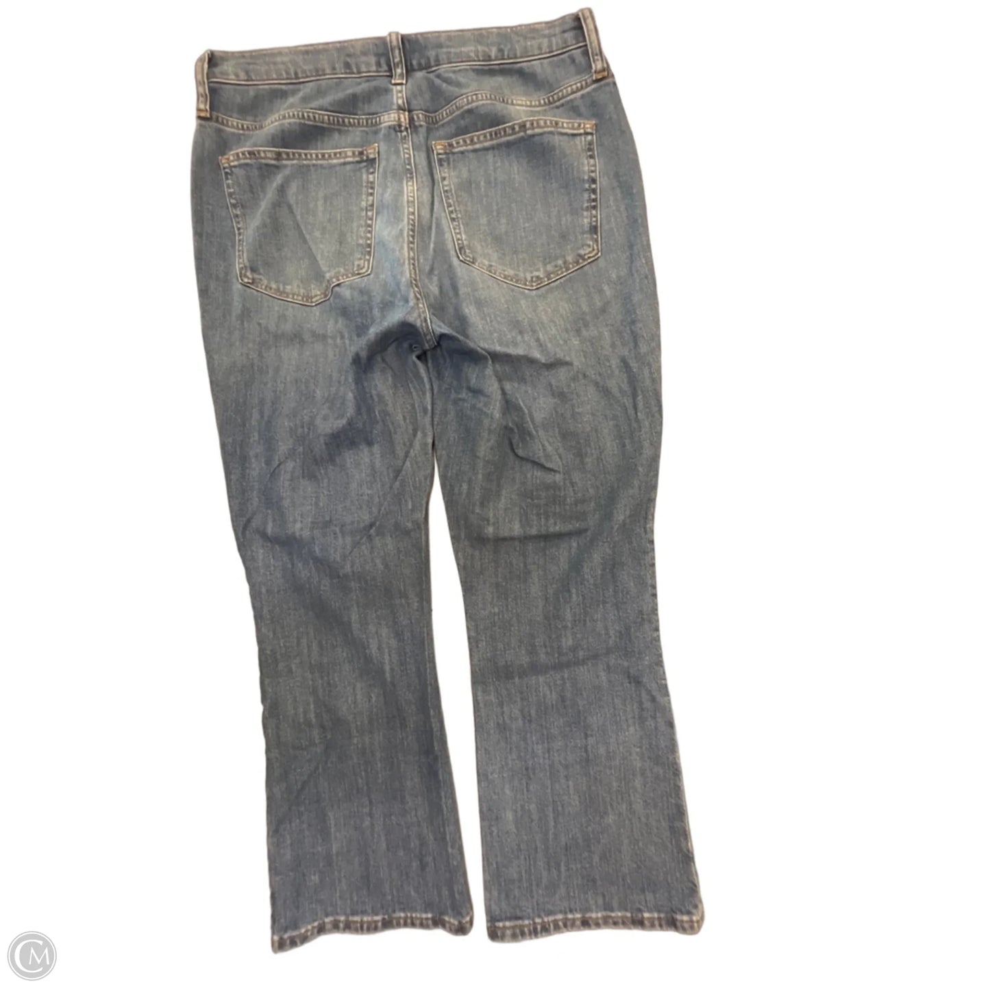 Jeans Flared By J. Crew In Blue Denim, Size: 10