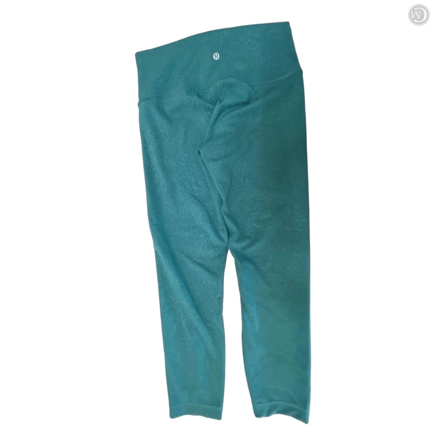 Athletic Leggings By Lululemon In Green, Size: M