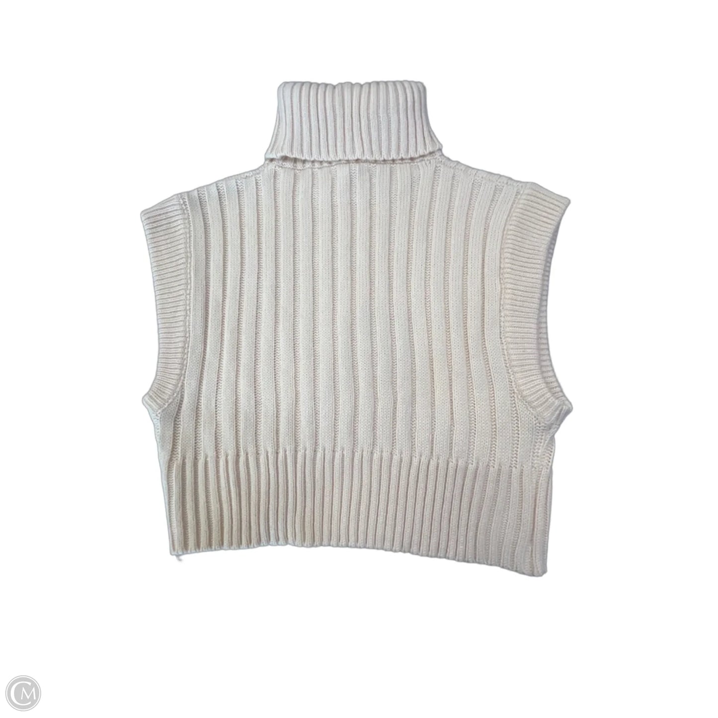 Vest Sweater By Cloud Ten In Cream, Size: M
